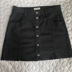 Women’s, Black Jean Skirt